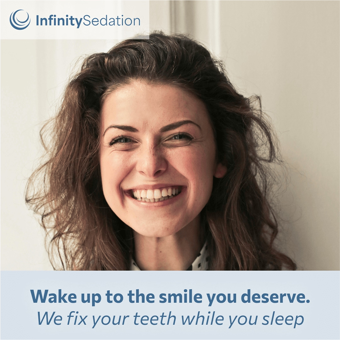 Infinity Sedation Dentistry social campaign creative